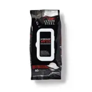 Venom Steel Workshop Wipes with Scrubbing Beads, for Grease, Light Citrus Scent,
