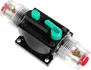 ULTECHNOVO 100a Circuit Breaker Fuse for Car Manual Reset Overload Protection Car Accessories Easy Installation Auto Recovery Circuit Breaker