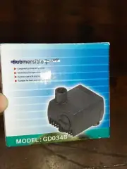 Submersible MINI Fish Tank Pump 80 Gallon An Hour