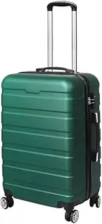 [Slimbridge] 24" Inch Luggage Suitcase Carry On Luggage, Trolley Travel Packing with Built-in Lock, Hard Shell Wheels 360°Spinner Luggages Suitcases, Easy Carry Bag, Blue