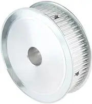 1pcs Alloy Pulley 5M-100T Circular Arc Tooth Bore Size 12/14/15/16/19/20 Mm Belt Pulley AF Shape for 5M Rubber Belt Width 15/20 Mm(15mm,for Belt Width 20 mm)