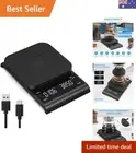 Digital Coffee Scale with Timer, 3kg/0.1g High Precision Drip Espresso Scale,...