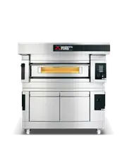 Moretti Forni serieS Single Deck Oven on Prover - 4 x 35cm Pizza - COMP S100E/1/L - COMP S100E/1/L-EQ