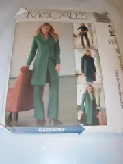 WOMENS UNCUT MCALLS 4154 SEWING PATTERN LINED JACKET SKIRT PANTS SIZE 8-14