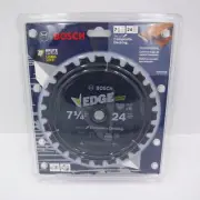 Bosch Saw Blade DCB724CD Edge 7.25 Inch 7-1/4" 24 Teeth Composite Decking