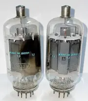 2 pcs. 6LQ6 tube Japan double side O Getter Ham Radio OTL, 6MJ6, 6JE6C. NEW