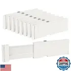 Vtopmart Drawer Dividers for Clothes 8 Pack, Adjustable 4" High Expandable fr