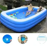 1.5/2.1/3.05M 3 Layers Portable Inflatable Swimming Pool Adults Kids Bath Bathtub Foldable Outdoor Indoor Bathroom SPA Type2