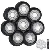 Electric Shaver Replacement Head 8 Heads for Bald Men Wet and Dry Compatible