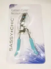 NEW Sassy + Chic Blue Eyelash Curler Makeup Tool FREE SHIPPING