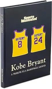 Graphic Image Kobe Bryant: A Tribute to A Basketball Legend - Photographes and Written Coverage, Handbound in Black Bonded Leather Hardcover - Made in The USA (8.5 x 11-232 Pages)