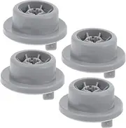 1set Dishwasher Accessories Wheels Caster Wheels Washing Machine Dishwasher Roller Appliance Wheels Portable Washer Portable Dryer Replacement Parts Fridge Wheels Plastic 4pcs
