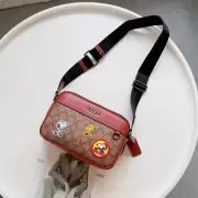 COACH CE746 Coach x Peanuts Snoopy Collaboration Shoulder Bag Diagonal Bag Women