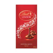 Lindt Lindor Milk Chocolate 100g x 10