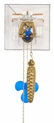 Brainbox Zetsche & Heckhausen Transparent Kuckuck Die Kuckucksuhr Cuckoo Clock
