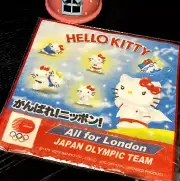 Hello Kitty Sanrio Mini Towel London Olympic Special Limited ED 2012 From Japan