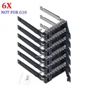 6pcs 2.5" Caddy Tray For HPE DL380 DL365 DL385 DL325 G10 Gen10 Plus Not for G10