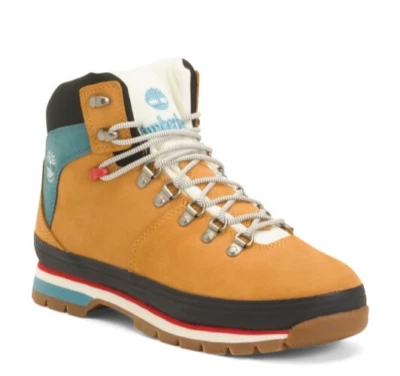 Timberland Women's Size 8.5 US Wheat Nubuck Waterproof Euro Hiking Boots Shoes