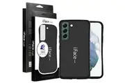 iFace Case For Galaxy S21 Slimming Drop Proof Shockproof Hard Silicone Back Cover (Black)