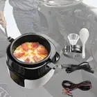 Vehicle 2L Mini Travel Rice Cooker 24V 220V 20x20cm Multipurpose Meal Warmer