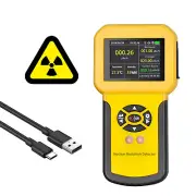 Portable Geiger Counter Nuclear Radiation Detector Beta Gamma X-ray LCD Monitor