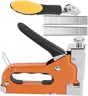 SOESFOUFU 1set Heavy Duty Manual Nailer Tool for Woodworking Multifunctional Stapler for Furniture Assembly and Concrete Includes Nails and Nail Remover and Safe Fastening