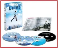 在飛比找Yahoo!奇摩拍賣優惠-【BD藍光】白日夢冒險王BD+DVD+2CD原聲帶：四碟外紙