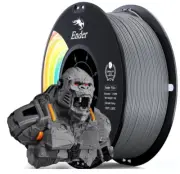 CrealityEnder+ Series 3D Printing Filaments Pla+Plus Pro Grey 1kg Spool 2.2lb