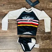 Tommy Hilfiger - Girls Swimsuit - Two Piece - Size 2T - New with Tags