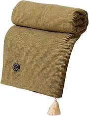 Fluffy Linen Heating Blanket Convenient Folding Storage for Easy Fast Heating. Enjoy Effective Heat Circulation, Matcha Green, 150 * 80cm