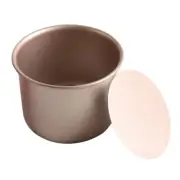 4 Inch Metal Material Cake Moulds Set Round Cake Tins Baking Accessories
