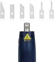 Chawke Ultrasonic Cutter Knife Special Blade Spare Parts Multiple Types Fine Point, Chisels, Curved, Sharp Edge, Micro, Narrow DIY 3D Print Processing Blades 50pcs (C4 Curved Blade 50pcs)