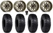 ITP Hurricane 15" Wheels Bronze 30" Intersect Tires Sportsman RZR Ranger