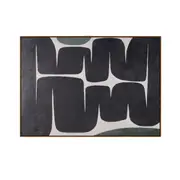 Narrow View Framed Canvas Print 140x100cm