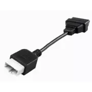 Car 5 Pin OBD 1 to 16 Pin OBD 2 Diagnostic Cable Adapter for Honda Acura