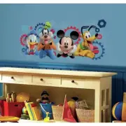DISNEY MICKEY MOUSE & FRIENDS CLUBHOUSE CAPERS wall sticker MURAL decal Pluto +