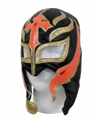 Rey Mysterio Lucha Libre Wrestling Mask (Pro-fit) Costume Wear - Black
