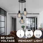 【現貨】·BLACK E27 MODERN PENDANT LIGHT CEILING LAMP CHANDELIER