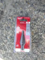 Milwaukee Jam-free step drill bit #4