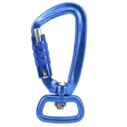 Carabiner Clip Auto Locking Square Bottom 360 Rotational Hook Accessory For JJ