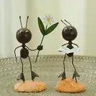 Iron Singing Ant Sculpture Garden Art Ant Miniature Sculpture