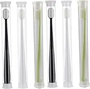 Ipetboom 6Pcs Micro Toothbrush Ultra Soft Bristles for Gentle Oral Cleaning for Sensitive Gums for Adults Pregnant Women