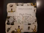 Ashley Cooper Plush Gnome Sunflower Throw