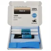 Touch up paint for Dacia Silver BRUN VISON CNM DUSTER Pen Stick Scratch Chip