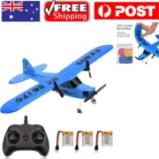 2.4Ghz EPP Foam RC Airplane Glider Model Aircraft Toy Kids Gift with 3 Batteries