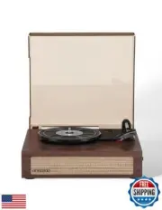 Crosley CR6042A-WA Scout 3-Speed Bluetooth Turntable with Built-in Speakers,