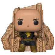 Black Adam (2022) Black Adam on Throne Pop! Deluxe