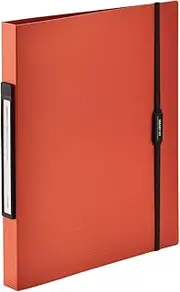 Lihit Lab F7540-4 Ring File A4 2 Hole Orange