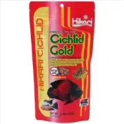 Hikari Cichlid Gold LGE Floating Colour Enhance Tropical Fish Food Pellets 250g