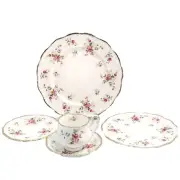 TENDERNESS by Royal Albert 5 Piece Place Setting made in England NEW NEVER USED